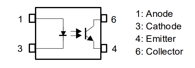 Toshiba TLX9188 Transistor Output Optocoupler